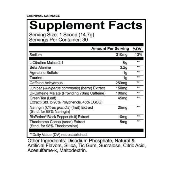 ⁦توتال وار 30 جرعة (Total War Pre-Workout 30 Servings)⁩ - الصورة ⁦6⁩