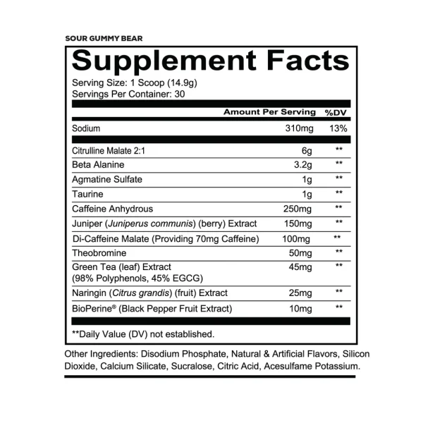 ⁦توتال وار 30 جرعة (Total War Pre-Workout 30 Servings)⁩ - الصورة ⁦5⁩